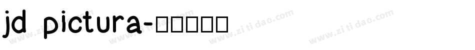 jd pictura字体转换